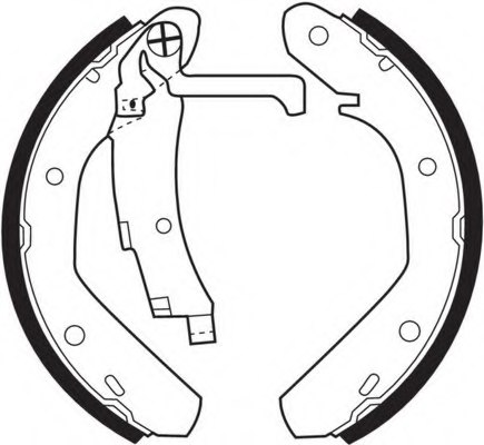 FERODO FSB88 Brake Shoe Set